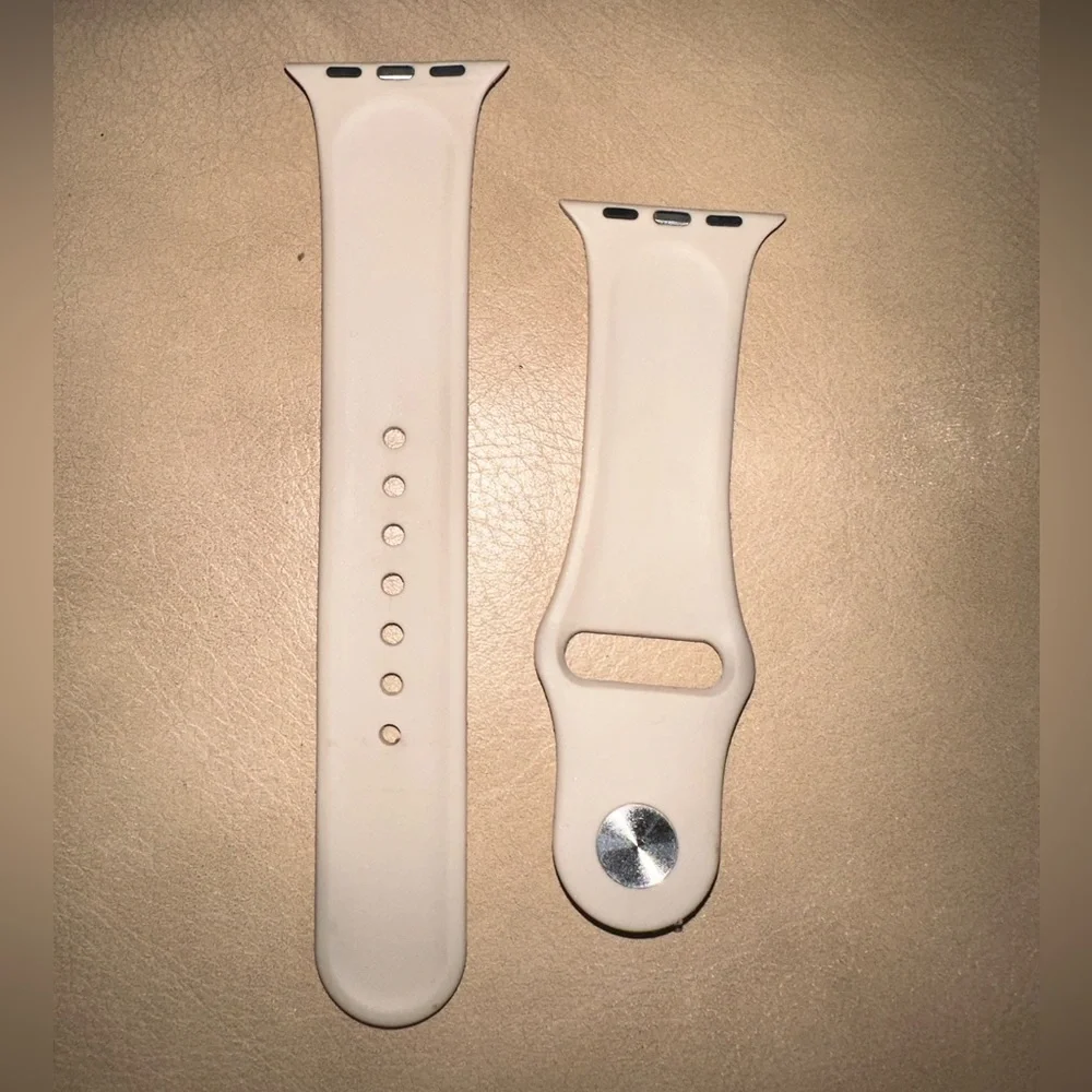 38mm Apple Watch band - gold glitter.